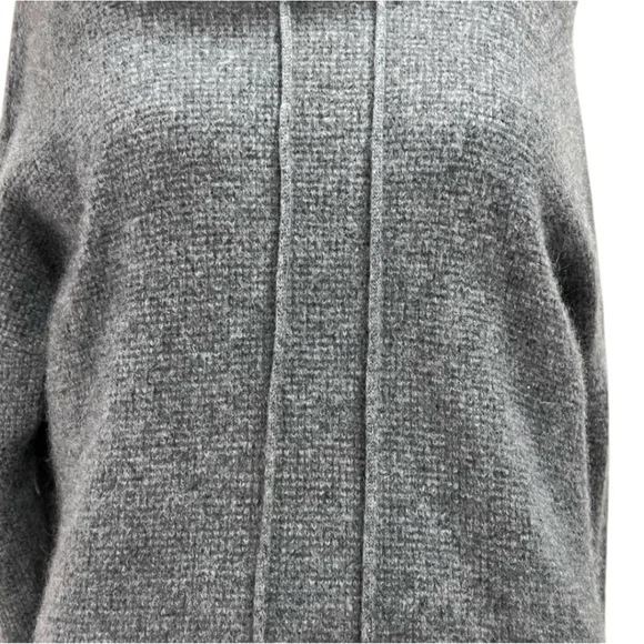 Cashmere Charter Club Luxury Hooded Hi Low 100% Cashmere Sweater - Picture 8 of 10